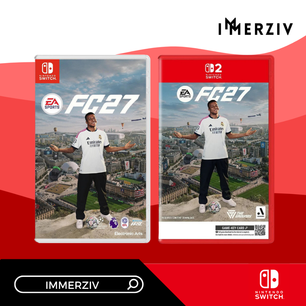 (PRE-ORDER 25 SEP 2026) SWITCH EA SPORTS FC 27 (R3/ASIA) (GAME) (ENG)