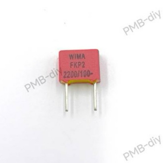 0.0022uf 100v WIMA MKS2 5% ของแท้ ผลิตเยอรมัน