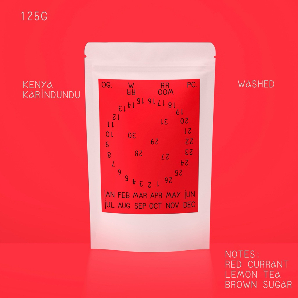 Wonderroom - เมล็ดกาแฟคั่วอ่อน Kenya Karindundu (W) (Light Roast)