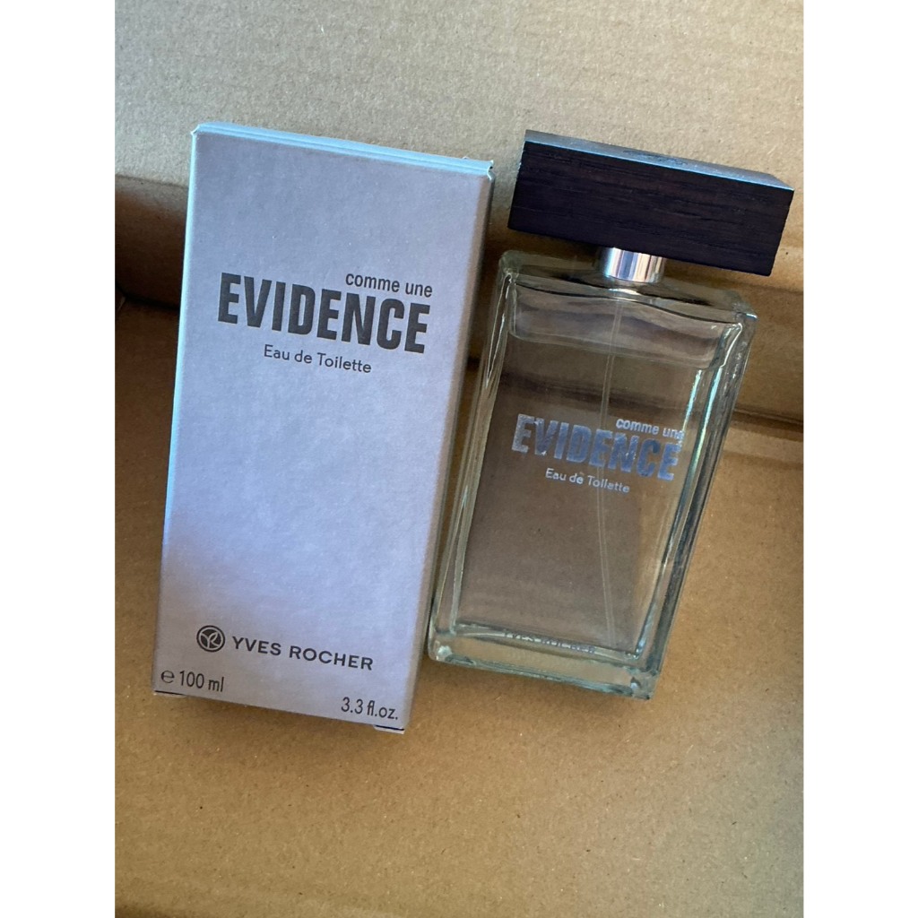 (หมดอายุ 12-26) อีฟ โรเช Yves Rocher evidence homme Eau De Toilette 100 มล