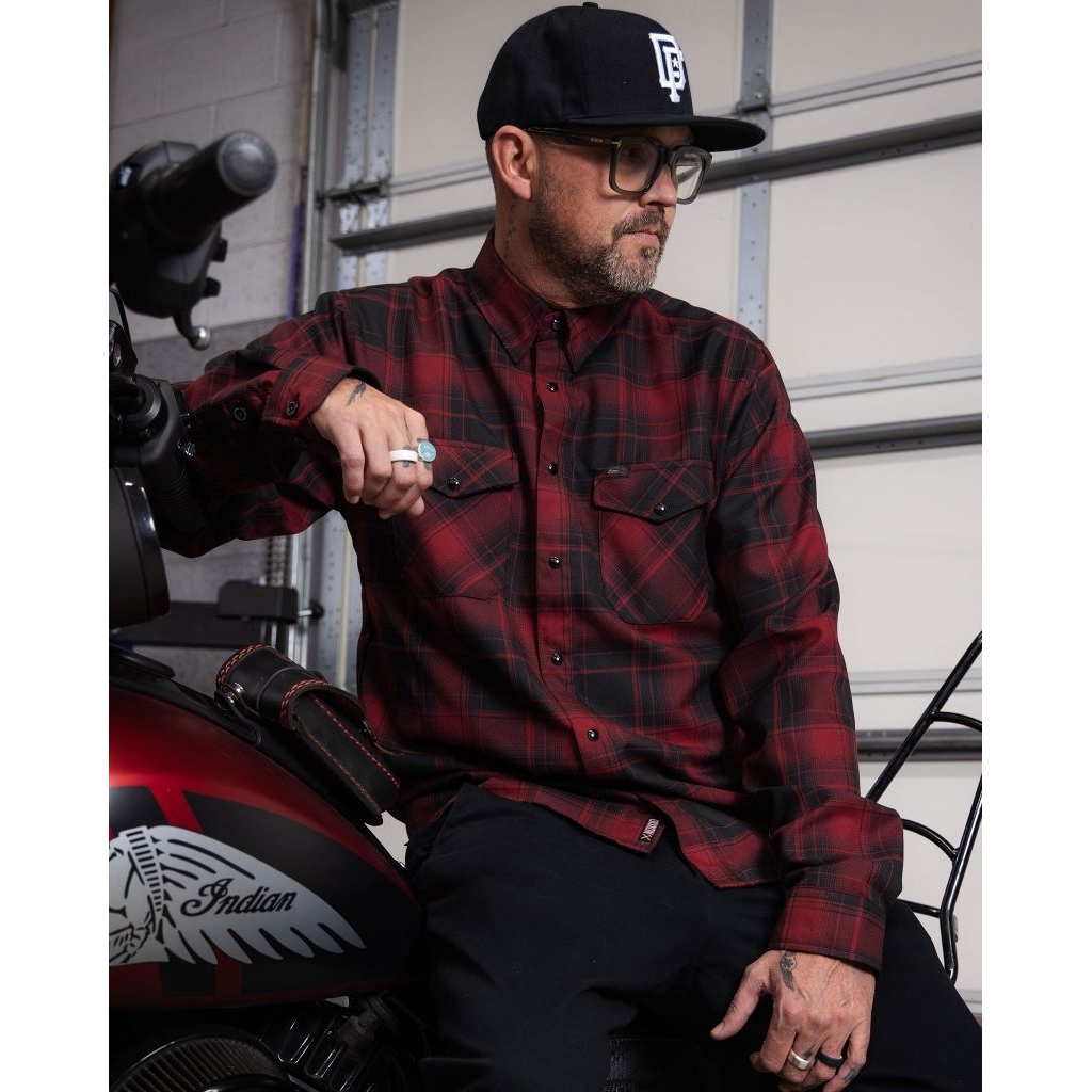 Dixxon Indian Motorcycle 125th Anniversary Flannel