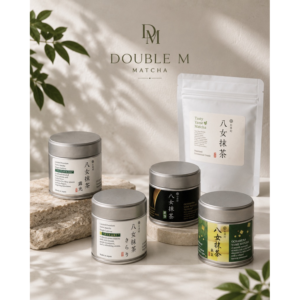 มัทฉะโทนถั่ว🥜Ochamura Yame Matcha