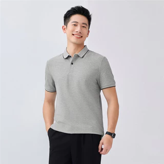 GIORDANO (Online Exclusive) เสื้อโปโลผู้ชาย Men's Ice Cooling Contrast Polo 13016022