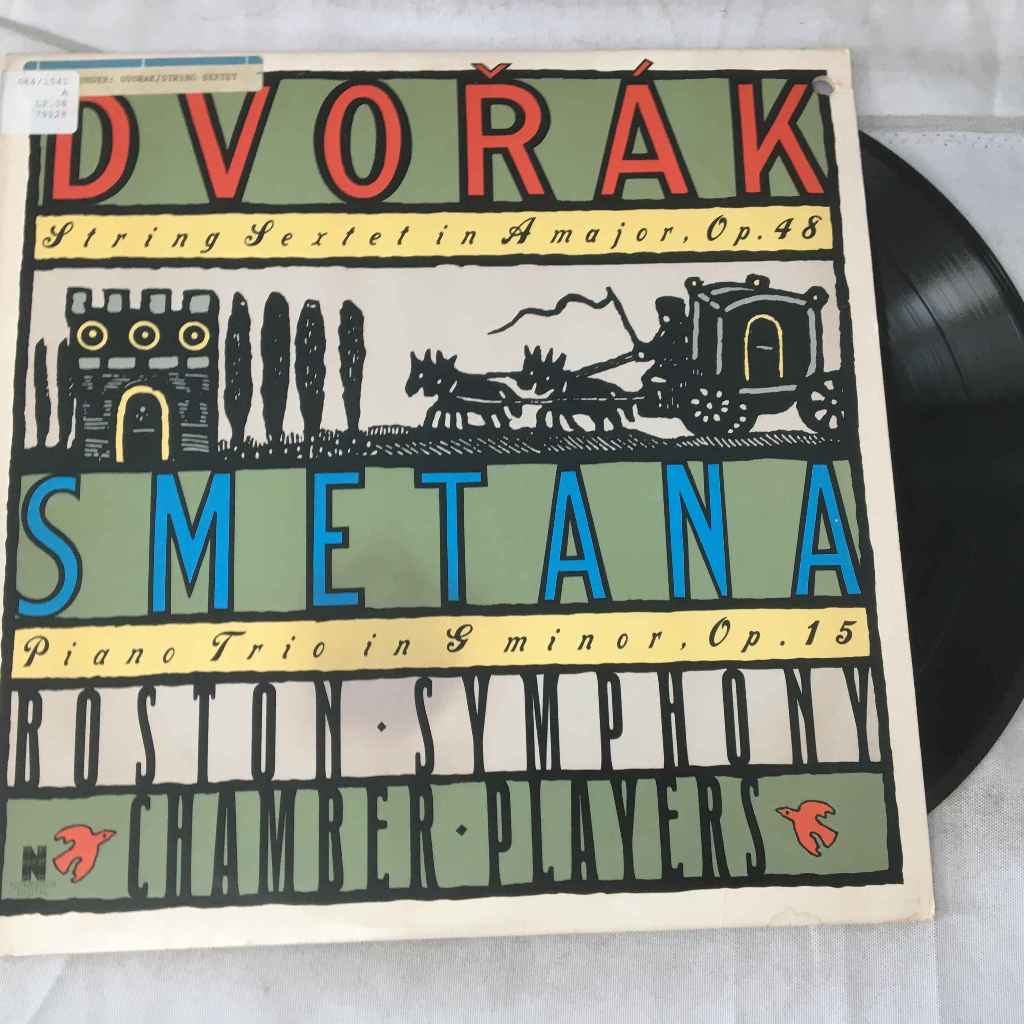 DVORAK / SMETANA - แผ่นเสียงไวนิว LP ขนาด 12 นิ้ว K600