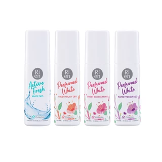 [สินค้าสำหรับแจกเมื่อช้อปครบตามเงื่อนไข] ริเอ็น เพอร์ฟูม ไวท์ ดีโอ ขนาด 60 มล. 1 ชิ้น (คละกลิ่น ไม่สามารถเลือกได้)