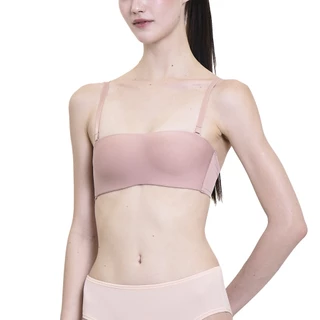 Wacoal Surprise Wireless Top Bra เสื้อชั้นในไร้โครง เกาะอก/สลับสายบ่า รุ่น WB9V09 สีเนื้ออมชมพู (PN)