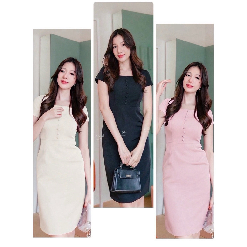 K•Y•N เดรสทำงาน เดรสออกงาน TAG K•Y•N 020