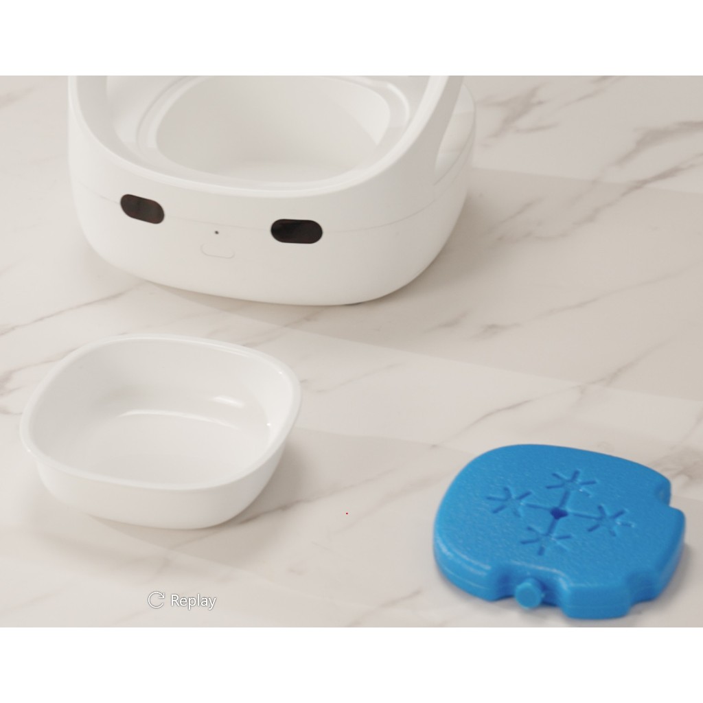 Petoneer เพ็ทโอเนียร์ แผ่นเย็น ICE PACK อะไหล่สำรอง สำหรับเครื่องให้อาหาร รุ่น Petoneer NutriCare PF