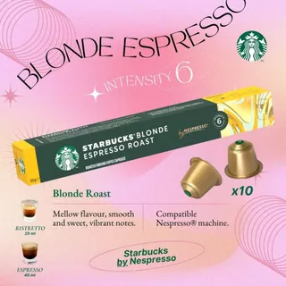 กาแฟแคปซูล coffee capsules สตราบัค หอมอร่อย1 กล่องมี 10 แคปซูล