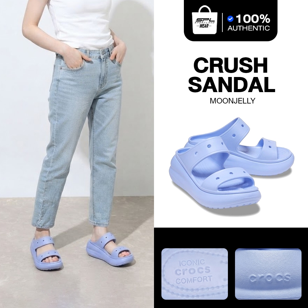 Crocs Collection รองเท้าแตะ ND UX CS Crush Sandal 207670-001 / 207670-100 / 207670-5Q6 (2390)