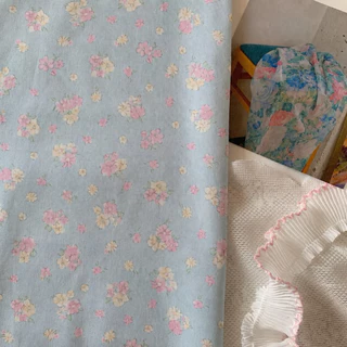 ⭐️อ่านรายละเอียดก่อนสั่งนะคะ⭐️ผ้าcotton100%เนื้อบาง หน้ากว้าง58”(145cm.)วัดตัดครั้งละ1/2เมตรตัดต่อเนื่องได้ พร้อมส่งค่ะ