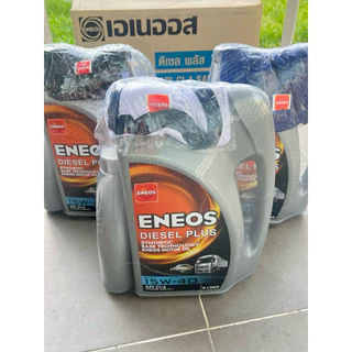 น้ำมันเครื่อง ENEOS Diesel Plus 10W-30 / 15W40 เอเนออส ดีเซล พลัส น้ำมันเครื่องสำหรับเครื่องยนต์ดีเซล 6+1 L