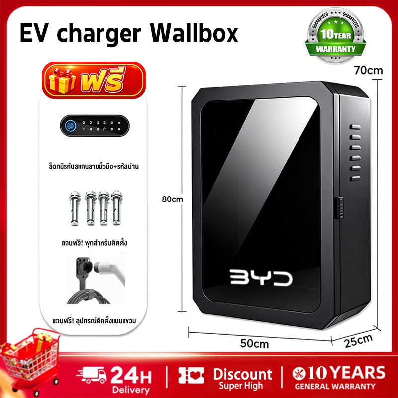 ตู้ใส่ Wall Charger เก็บที่ชาร์จรถไฟฟ้า EV protection รุ่น รุ่นมีกรอบ EV home chargerกันน้ำ กล่องชาร์จรถยนต์ไฟฟ้าติดผนัง