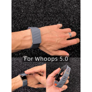 สาย Whoop สาย Whoop 5.0 งานใหม่ล่าสุด สายซิลิโคนทูโทน ลุคส์สปอร์ต งานเกรดพรีเมี่ยม สวมใสง่ายใช้สำหรับ Braclet Whoop 5.0