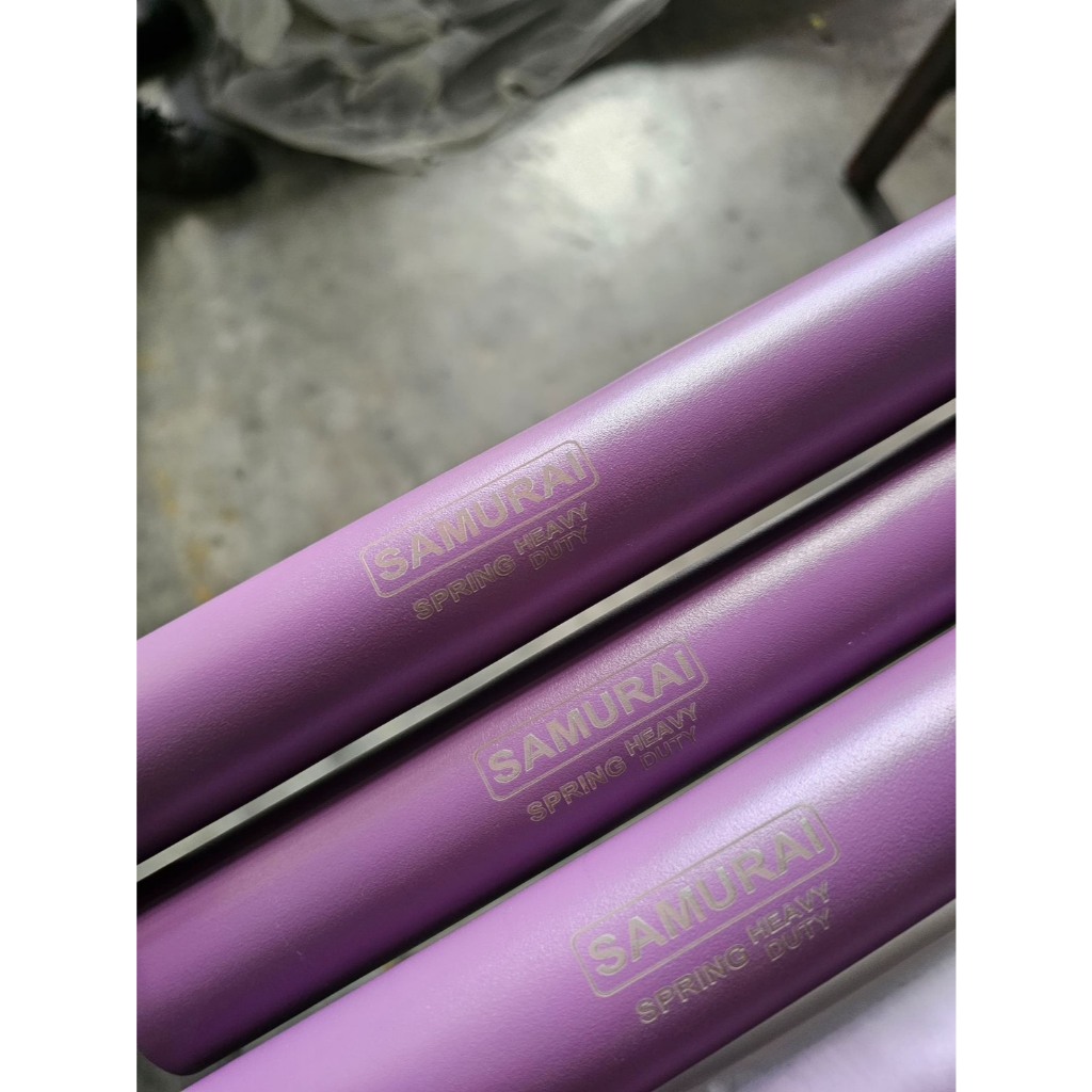 ด้ามสปริง Samurai , SBL น้ำหนักเบาเท่าด้ามไฟเบอร์ Powder Coat Serface มือไม่ดำ ลื่นน้อย