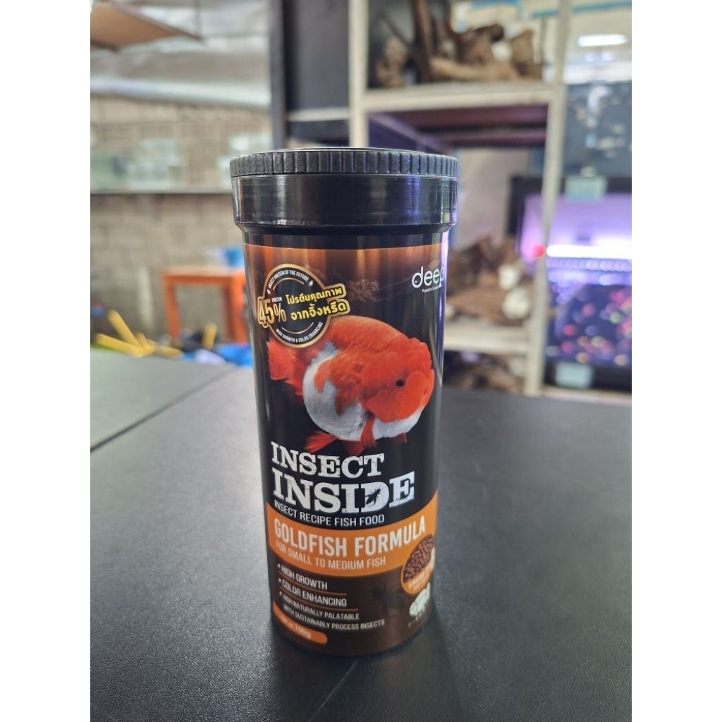 อาหารปลา Deep Insect Inside Goldfish Formula ขนาด 100 กรัม