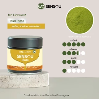 ผงมัทฉะชิซุโอกะ เกรดพิธีการขั้นสูง Maromi 50 กรัม | Ceremonial Plus Grade Matcha Powder