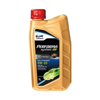 น้ำมันเครื่องรถยนต์ PERFORMA SYNTHETIC EVOTEC 0W-20 ปริมาณ 3+1 ลิตร ปตท.