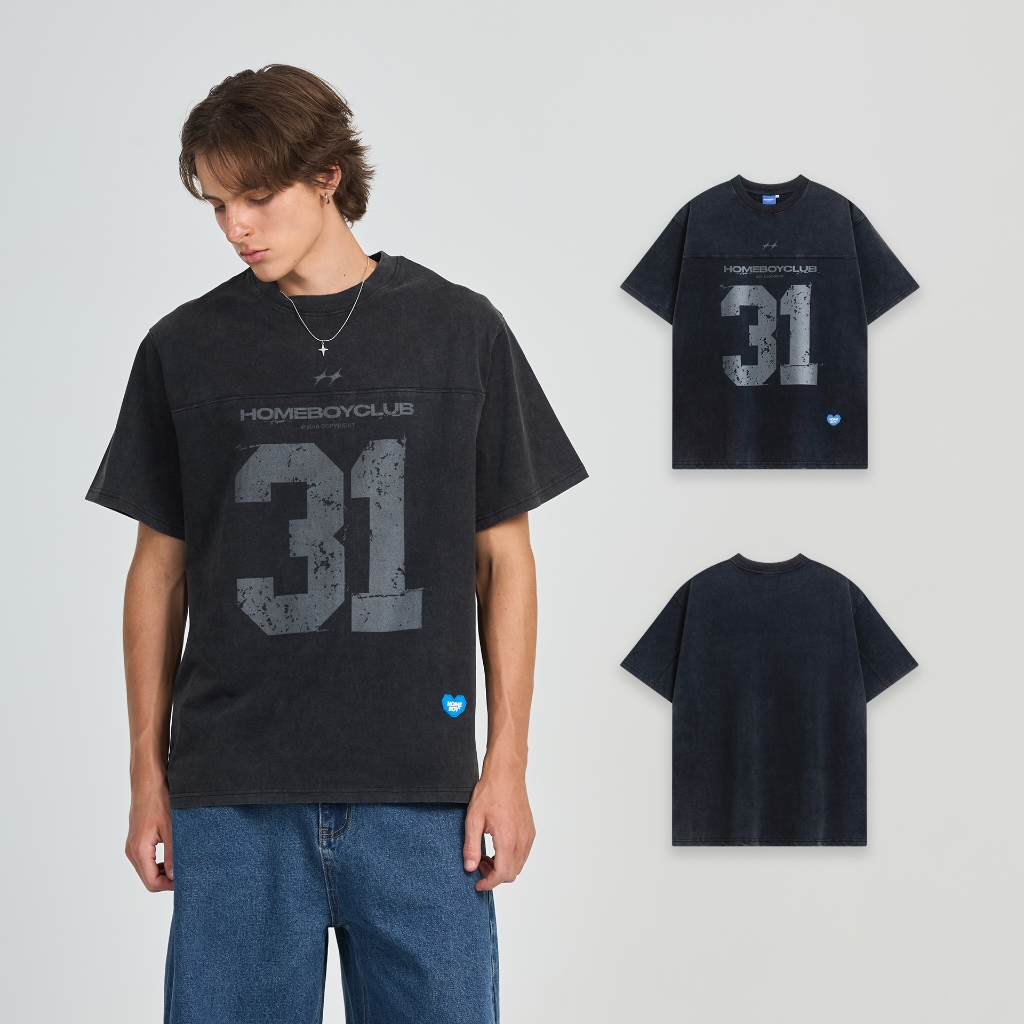 HOMEBOY เสื้อOVERSIZE HB.STUDIO.31 คอตตอน100% ใส่ได้ทุกวัน