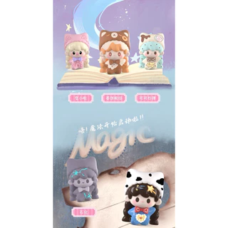 (สุ่ม) พร้อมส่ง🇹🇭 (1จุ่ม/4ตัว) (ยย385) Uu toy &sorcerer’s stone