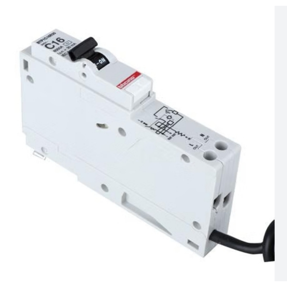 เบรกเกอร์กันดูด BTICINO รุ่น BTP1C16R30 ขนาด 1P กำลัง 16 แอมป์