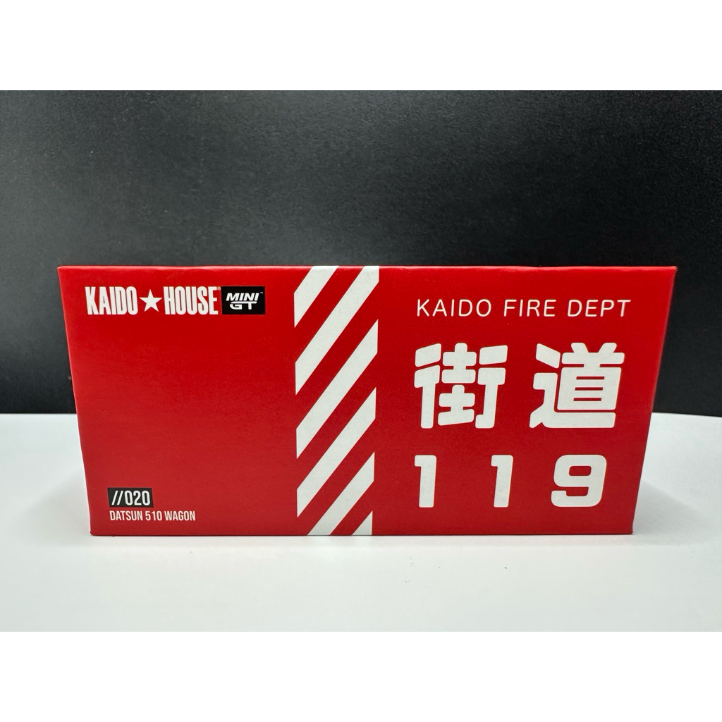 MINI GT No.020 Kaido★House x MINI GT Datsun KAIDO 510 Wagon FIRE V1 KHMG020
