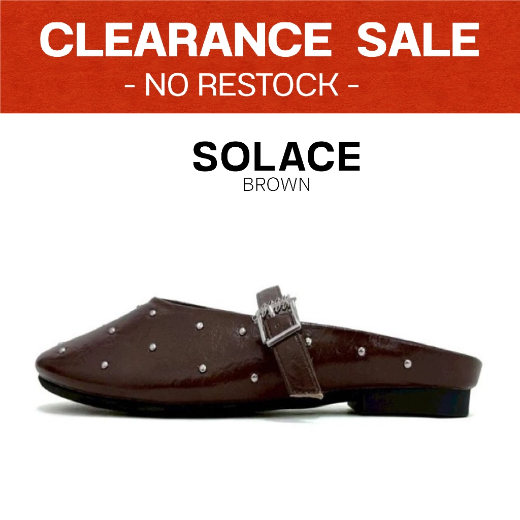 SOLACE – MARSHMELLOW รองเท้า SLIP ON ปักหมุดพื้นสุดนิ่ม