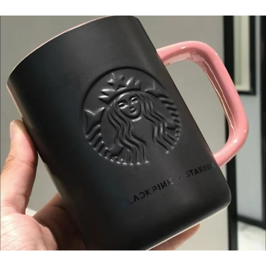 ตรงปก เกรดพรีเมียม Starbucks แก้วเซรามิค ขนาด 450 ml แก้วสตาบัค
