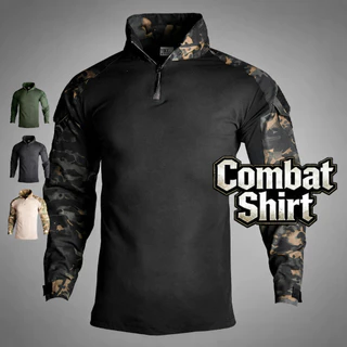 Combat Shirt เสื้อแขนยาว เสื้อทหารลายพรางแขนยาว ผ้านุ่ม เสื้อยาวชุดกบ G3 ผ้าระบายอากาศกันเหงื่อ