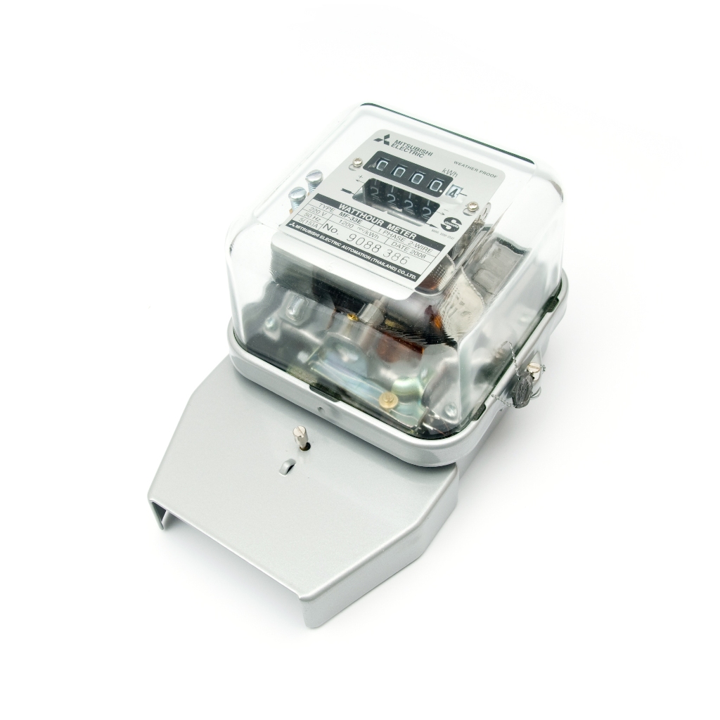 มิเตอร์ไฟฟ้า 5A(15A) 2P MITSUBISHI MF33E