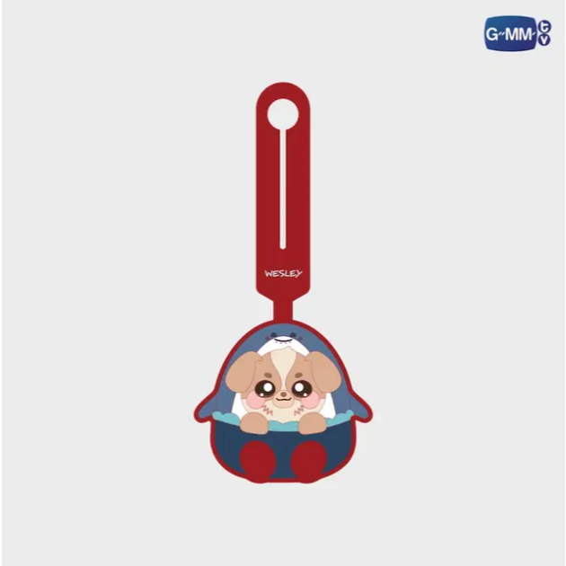 BABY WESLEY RUBBER BAG TAG #Wesley #William #Est #WE (พร้อมส่ง)
