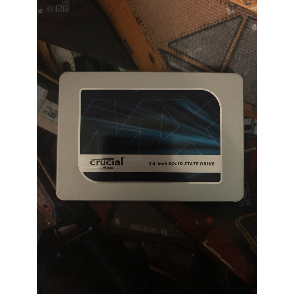 SSD มือสองขนาด 500GB จาก Crucial Micron MX500