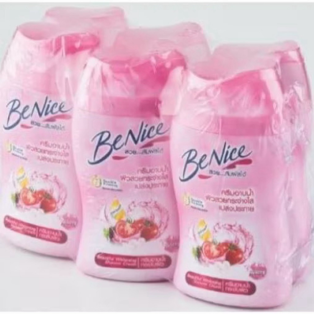 (1 แพ็ค 6 ขวด) BeNice สบู่เหลว บีไนซ์ ขวดเล็ก 80 มล. บิ้วตี้ฟูล ไวท์เทนนิ่ง สีชมพู