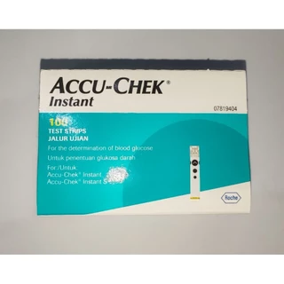 #ศูนย์ไทย# ACCU-CHEK Instant แถบตรวจน้ำตาลในเลือด หมดอายุไม่น้อยกว่า 17-08-2027​