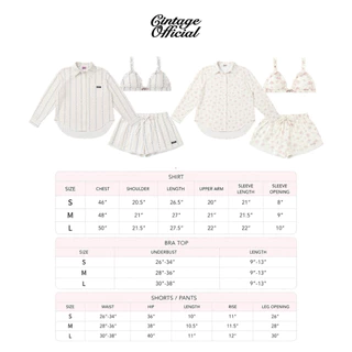 Cintage x Pimmmmss | CT2226 เซตเชิ้ตบิกินี่ขาสั้นendless3312