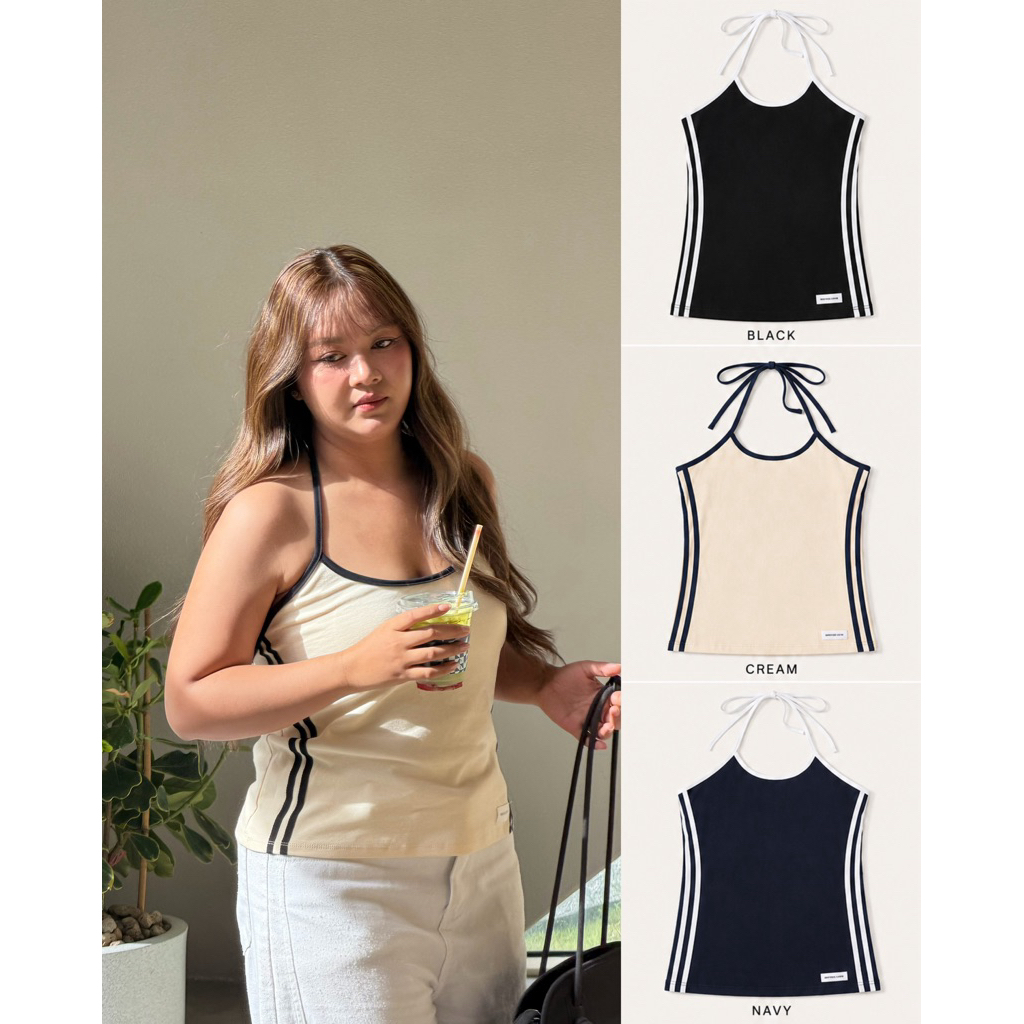 เสื้อสายเดี่ยวสาวอวบ - curve1