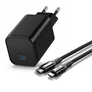 TaokiNall ชุดหัวชาร์จเร็ว 45W/65W GaN พร้อมสายชาร์จ สายถักไนลอน พกพาง่าย รองรับอุปกรณ์หลายประเภท จัดส่งจากไทย