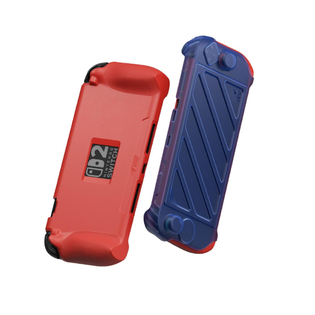 [ส่งด่วน]  (เคส+ฝาหน้า) HardShell Front Cover Bundle for Switch 2 Stand Grip Savage Raven by Skull & Co. ของแท้ มีประกัน รูปที่ 6