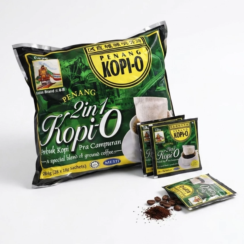 กาแฟ Penang 2 In 1 Kopio โอเลี้ยง โกปี้ 25 ซอง