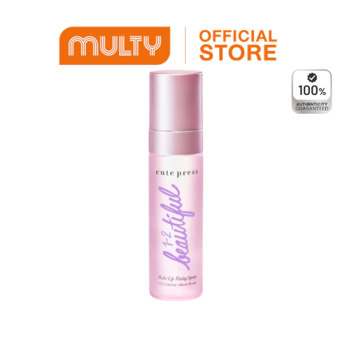 Cute Press-1-2-Beautiful Fixing Spray 60ml. สเปรย์ล็อกเมคอัพ