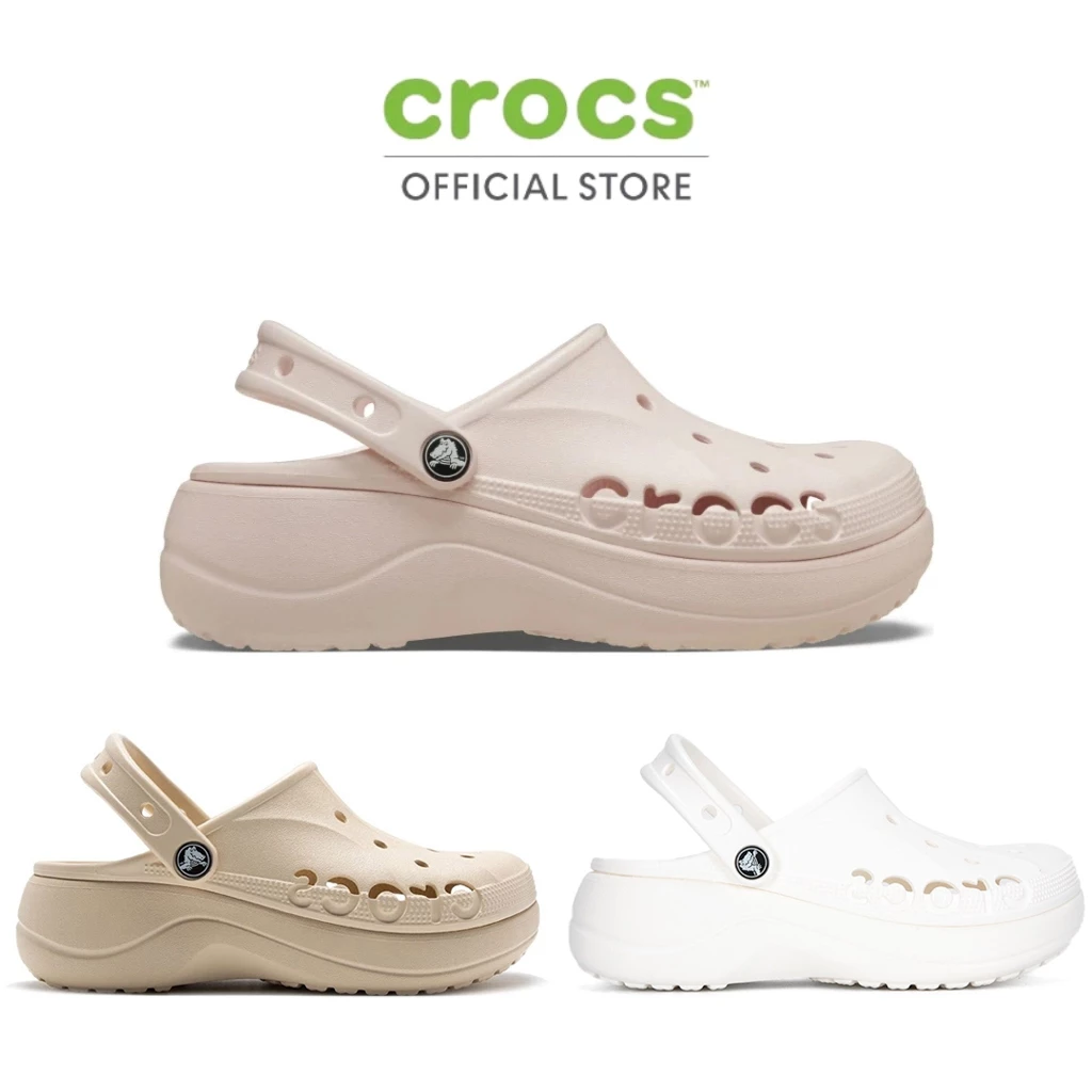 Crocs Baya รองเท้าครอคส์ผู้หญิง แฟชั่นประจำวัน กันน้ำ ใช้ได้ทุกที่
