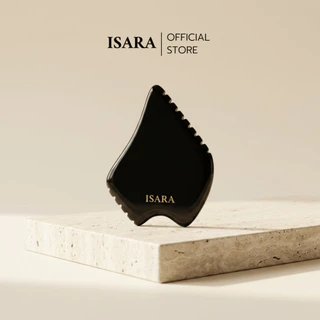 กัวซาใบหน้าและลำคอ สำหรับ Anti-aging จากหิน Bian Stone ธรรมชาติ ISARA Bian Ancient Glow Gua Sha Anti-aging Facial & Neck
