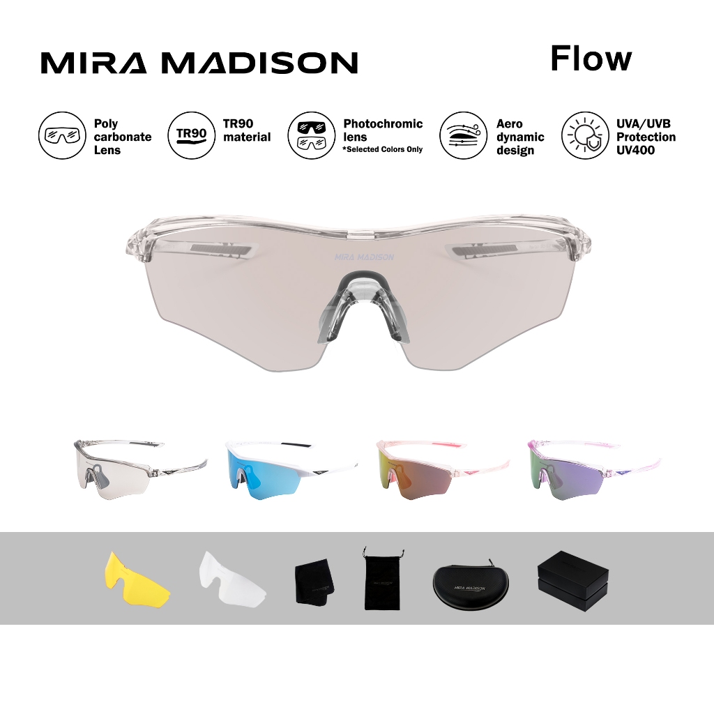 Mira Madison Sport Sunglasses แว่นตากันแดด รุ่น Flow