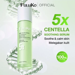 FULUKO 5X CICA-LIPO CENTELLA SOOTHING&MOISTURIZING LOTION 100ml 5เอ็กซ์ เซนเทลลา ซูทติ้ง มอยส์เจอร์ไรซิ่ง โลชั่น ครีมทาผ