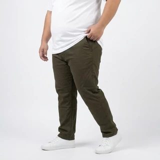 กางเกงขายาว กางเกงคนอ้วน ผ้ายืด ใส่ทำงาน ไซส์ใหญ่ 40-58 สีดำ สีกรม สีกากี สำหรับผู้ชายอ้วน จัมโบ้