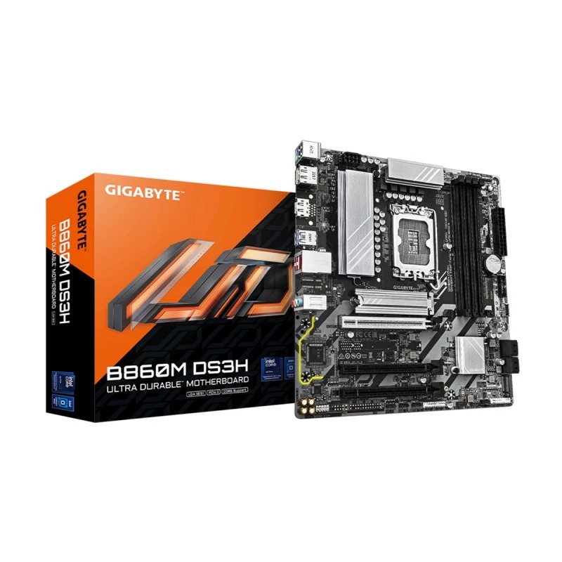 Gigabyte B860M DS3H DDR 5 มือ 2 มีฝาหลัง ประกันเหลือ