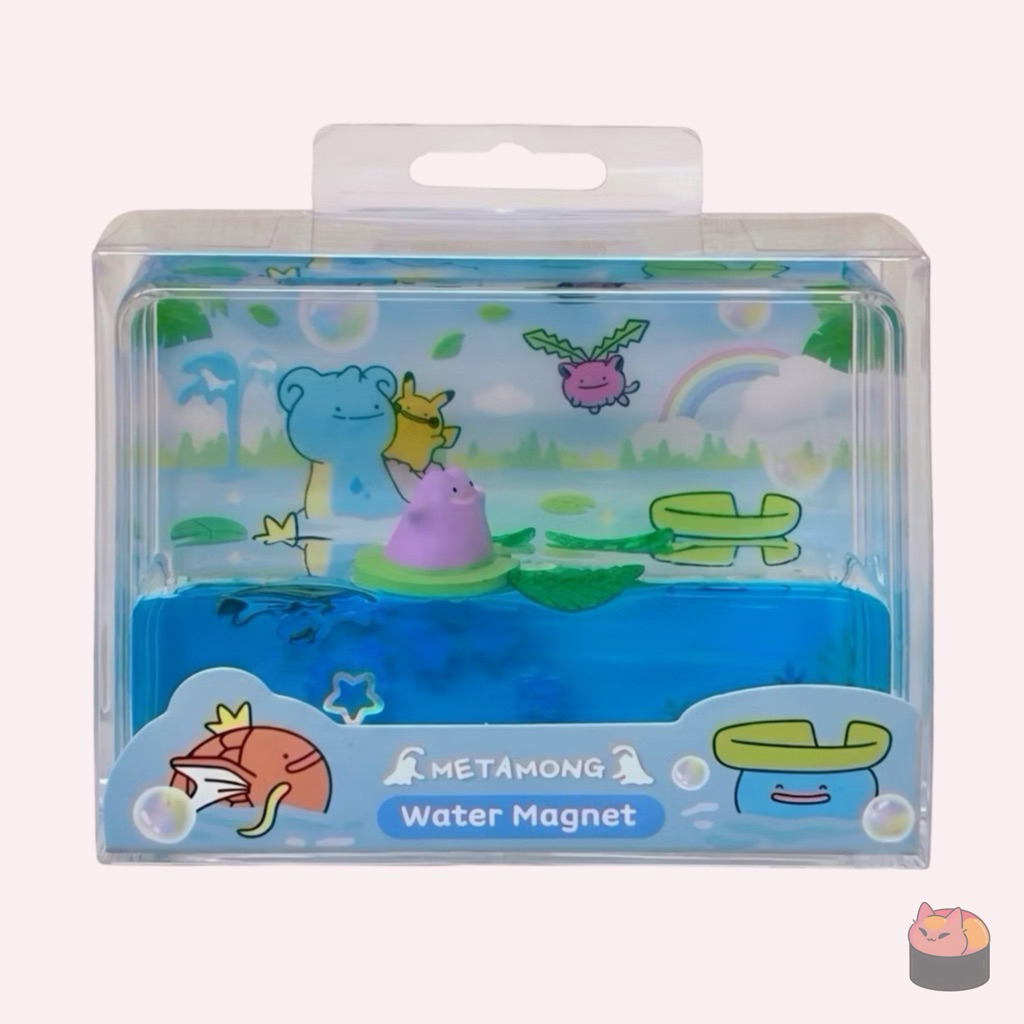 Pokemon Ditto Water Magnet Metamong Project Pokemon Town Korea Exclusive 2025 Authentic
