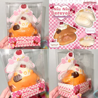 🩷สกุชชี่แบรนด์แท้🩷 ใหม่พร้อมแพคเกจ Mido Lisa Molynk Squishy70 LBLDUO