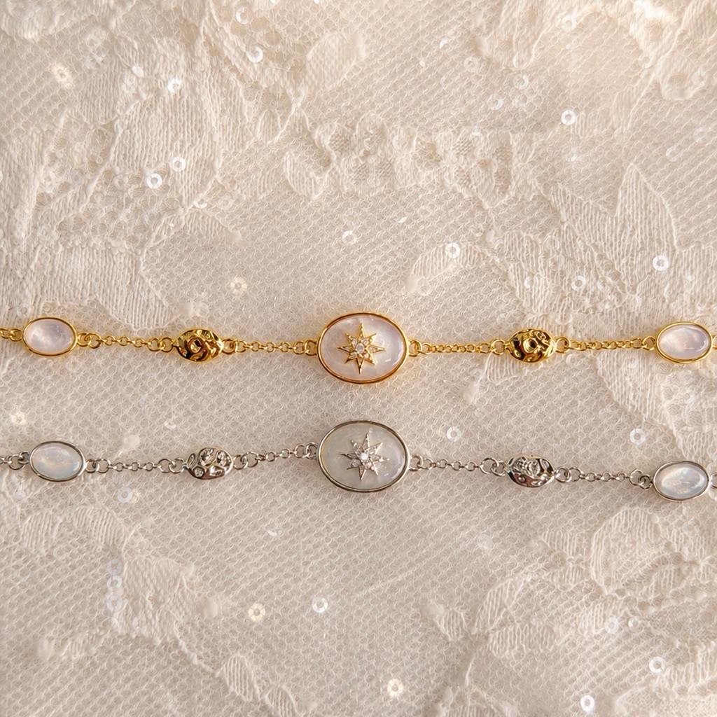 Socrush.bkk | LUNAR DREAM bracelet | SB-005 | กำไล สร้อยข้อมือ ดาว