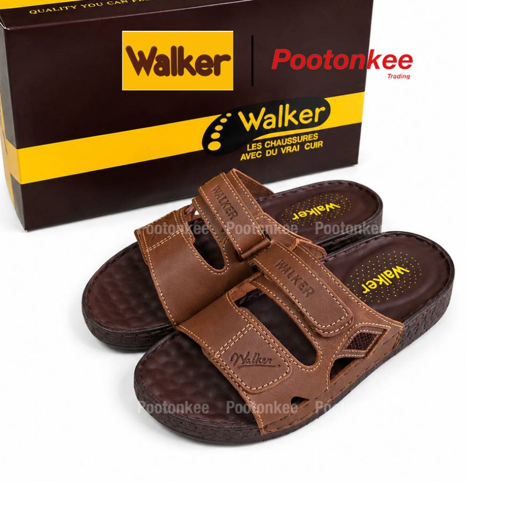 Walker صندل رجالي جلد طبيعي WB 723 — صورة 3